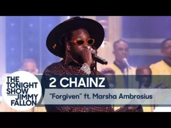 2 Chainz & Marsha Ambrosius Perform “forgiven” Live On The Tonight Show